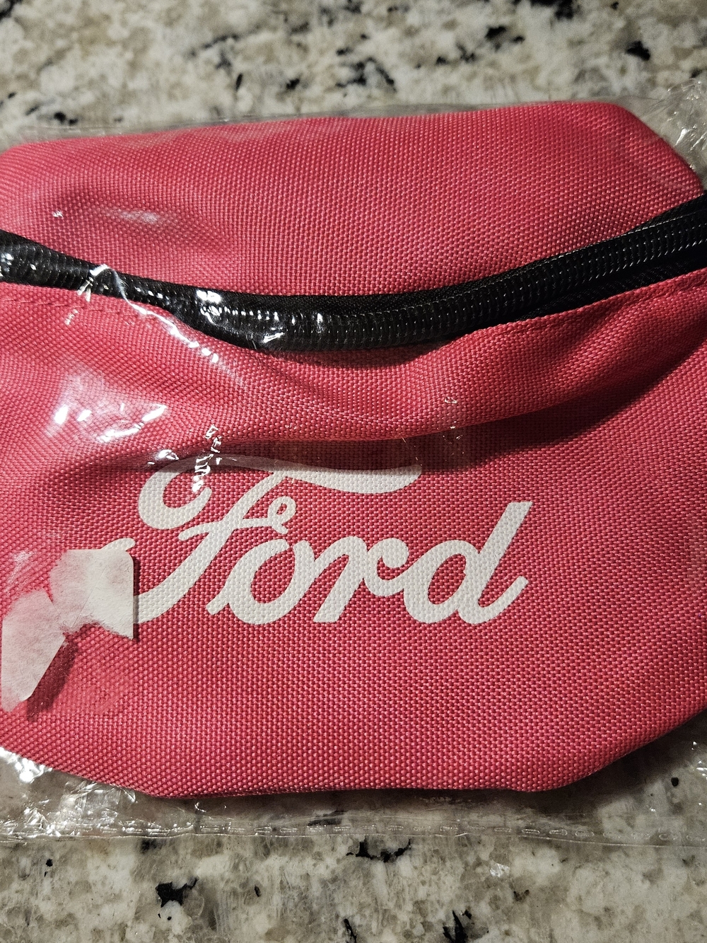 Ford Pink Fanny Pack with White Logo